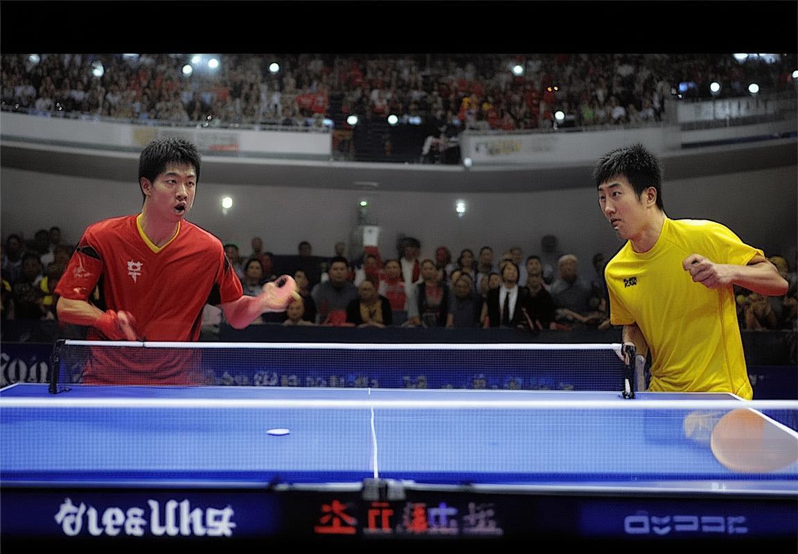 2013乒坛巅峰对决：马龙樊振东精彩对决回顾