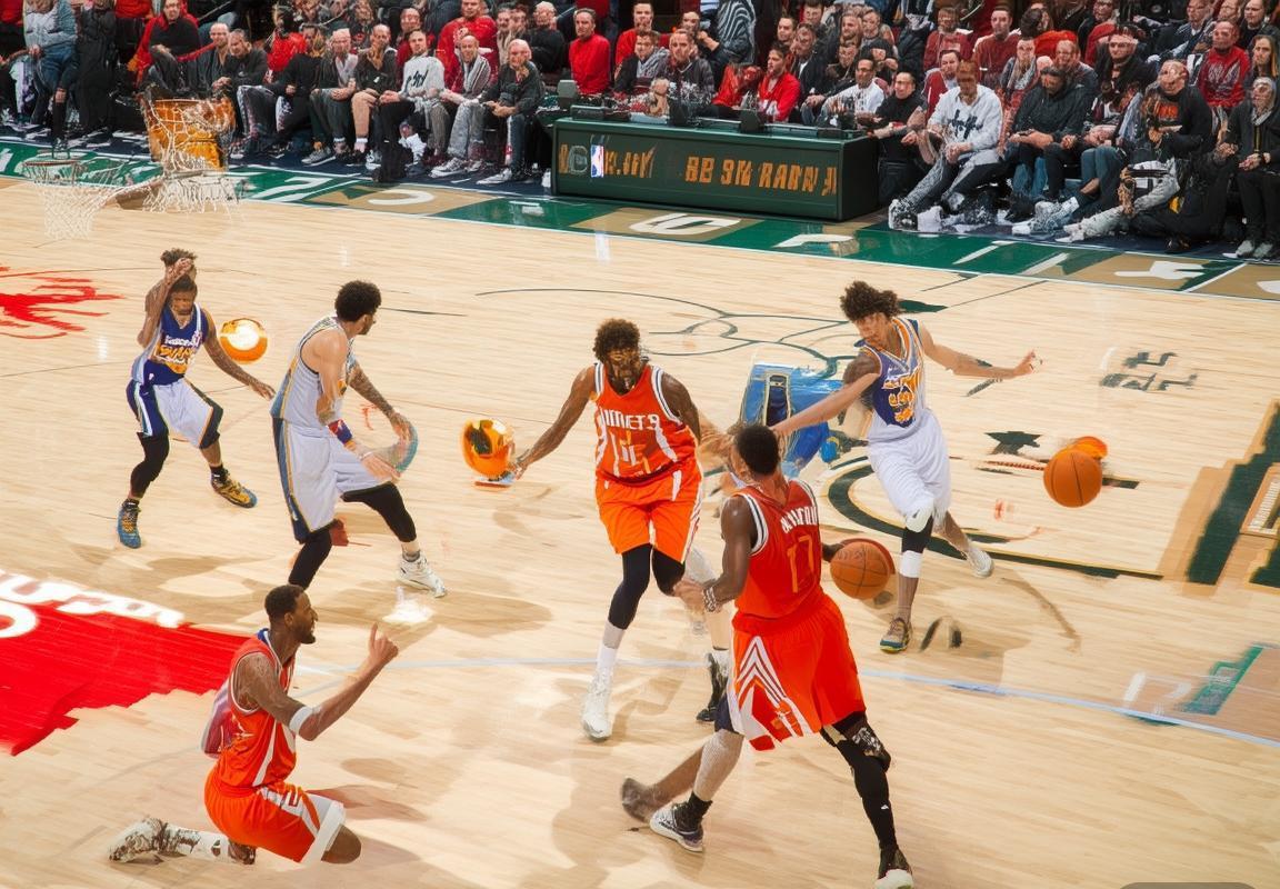 2015-2016赛季NBA火箭与爵士巅峰对决回顾：火花四溅的精彩瞬间(图2)